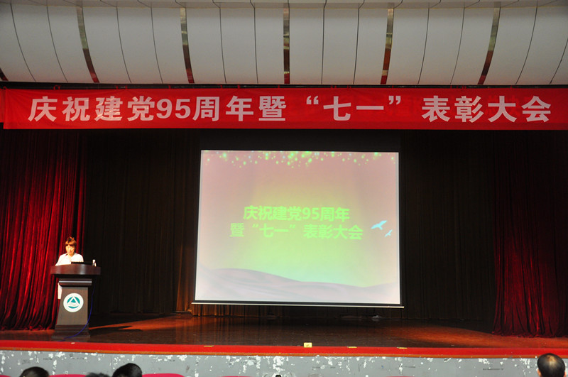 Beat365官方网站党委隆重举行庆祝建党95周年暨“七一”表彰大会