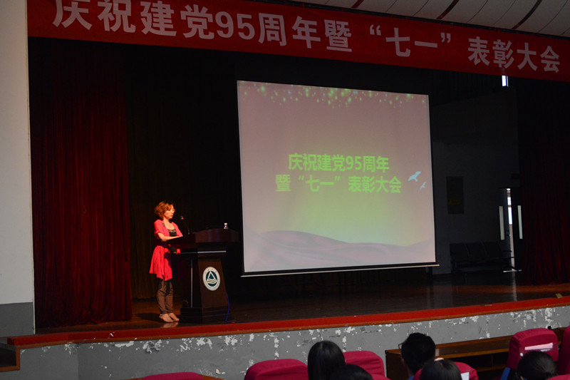 Beat365官方网站党委隆重举行庆祝建党95周年暨“七一”表彰大会